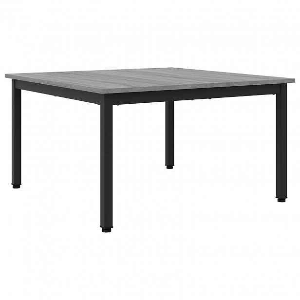 vidaXL Konferenční stolek Šedý Sonoma 80 x 80 x 45 cm Kompozitní dřevo