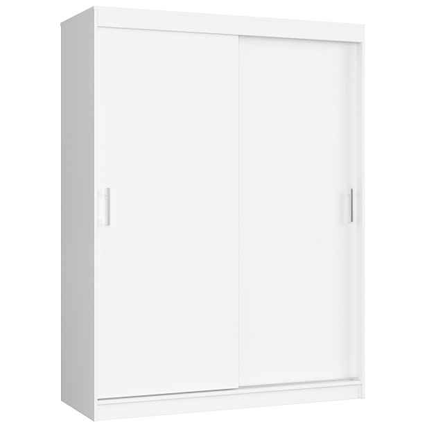 Ak furniture Šatní skříň CLP Mono 150 cm bílá