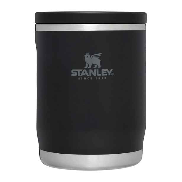Černá termoska na jídlo z nerezové oceli 530 ml Adventure To-Go  Black – Stanley