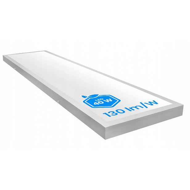 Led panel Stropní Svítidlo Syntron 40W 120x30cm 4000K Nástěnný Bílý 130LM/W