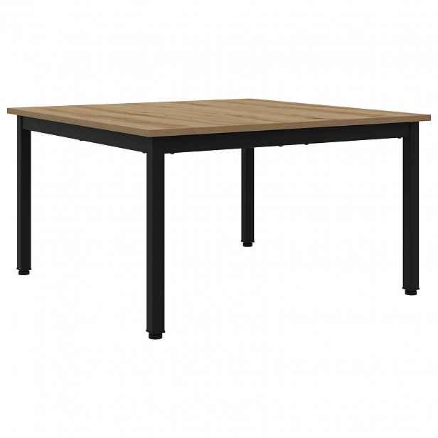 vidaXL Konferenční stolek Dub artisan 80 x 80 x 45 cm Kompozitní dřevo