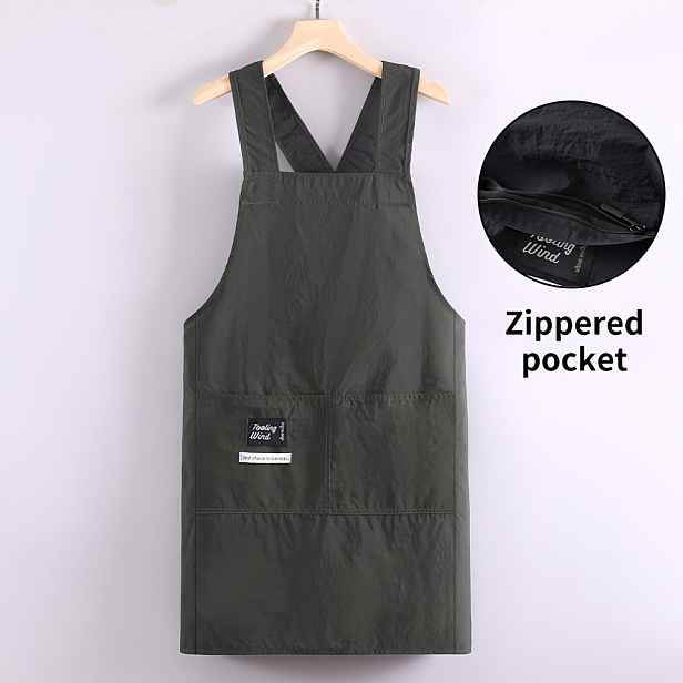 TEMU Nový styl cross-body zástěry bez rukávů, snadná domácí kuchyňská pracovní zástěra pro vaření, cateringová speciální zástěra, zástěra ke pasu,