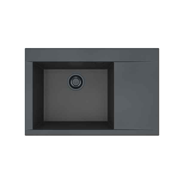 Alveus PURE-G 70 L černý A90 BLACK EDITION + jedn.sifon_algranit