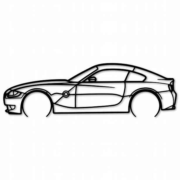 Ažurový Obraz Do Auta Bmw 24 Nástěnná Dekorace Panel 80 cm Obrazy Do Obývacího Pokoje
