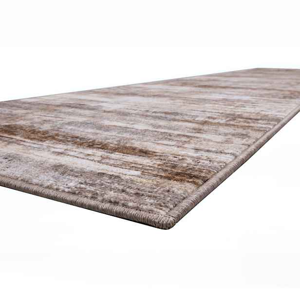 Koberec Běhoun Koberec Vnitřní Béžový 80x200 cm Obdélník