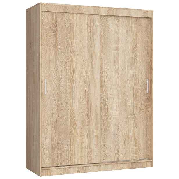 Ak furniture Šatní skříň CLP Mono 150 cm dub sonoma