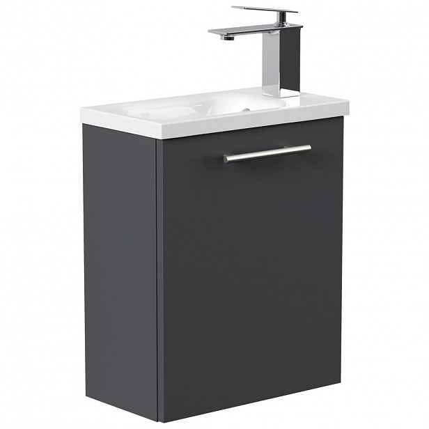 MID.YOU KOUPELNA PRO HOSTY, barvy grafitu, 40 cm