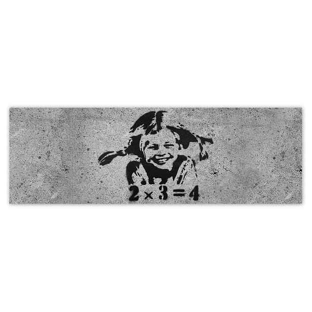 Plakáty 200x66 Banksy Dívka Pihy