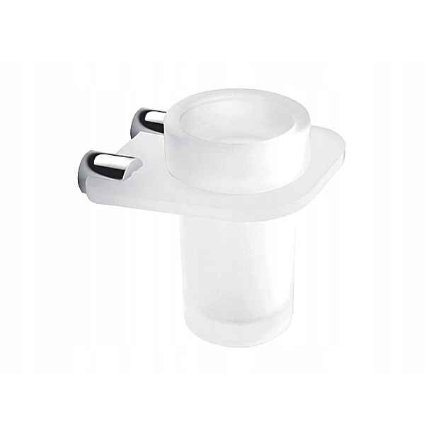 Nimco Bormo nástěnný držák na zubní kartáčky, matné sklo Br X3-58W-26