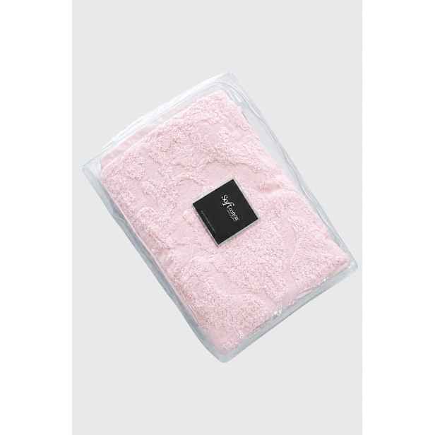 Sada ručník a osuška DAMASK, 2 ks Růžová