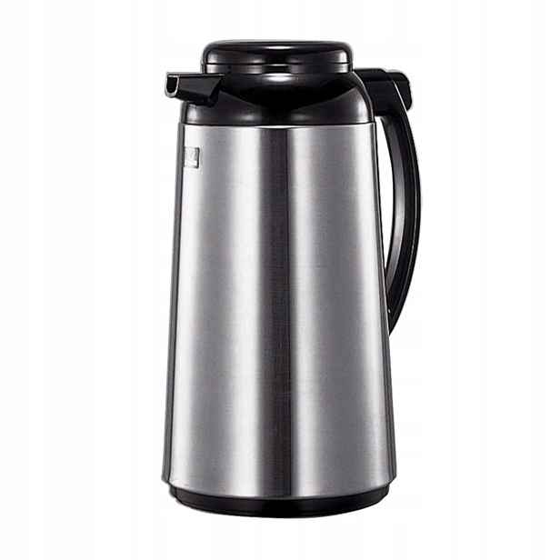 Zojirushi AFFB-10S-XA – skleněná termokonvice, 1 l, stříbrná