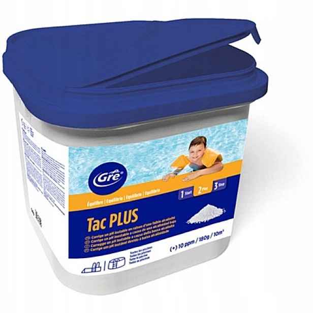 Gre Tac Plus 5 kg granulovaný přípravek pro zvýšení alkality (tac)