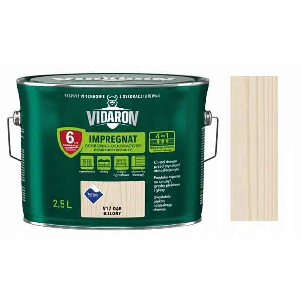 Vidaron Impregnát Na Dřevo 2,5 L Dub Bělený V17