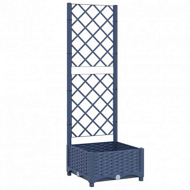 vidaXL Zahrada Modro šedá 40 x 40 x 121,5 cm