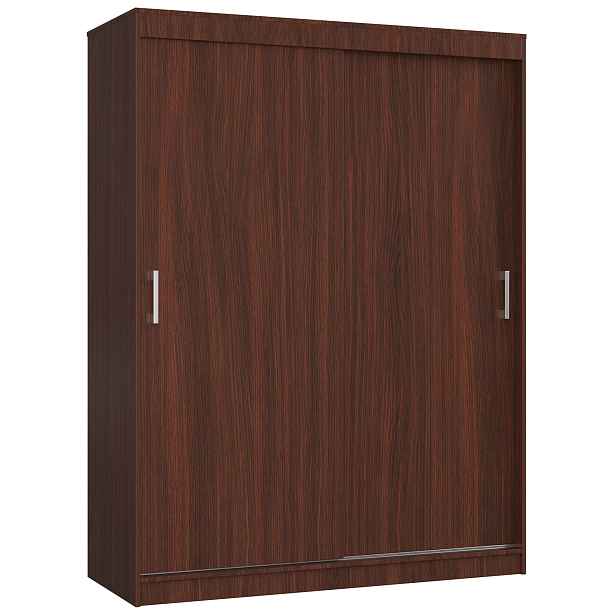 Ak furniture Šatní skříň CLP Mono 150 cm wenge