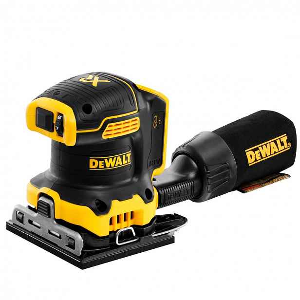 DeWALT - 18V AKU vibrační bruska, bez baterie a nabíječky DCW200N