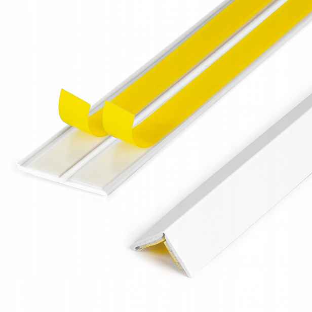 Pvc Úhelník Samolepicí Elastický 15x15 Maskovací úhlová lišta 15 m