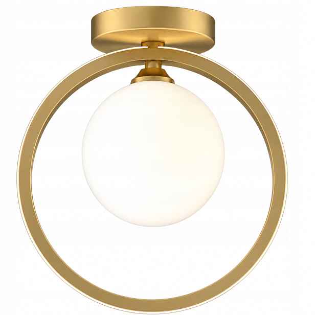 Stropní svítidlo křišťálová koule zlatá stropní svítidlo skleněná lampa glamour