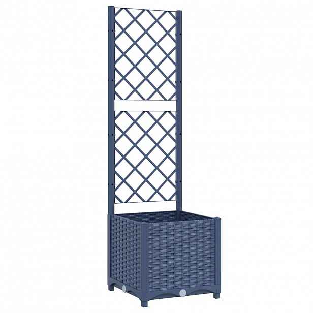 vidaXL Zahrada Modro šedá 40 x 40 x 136 cm