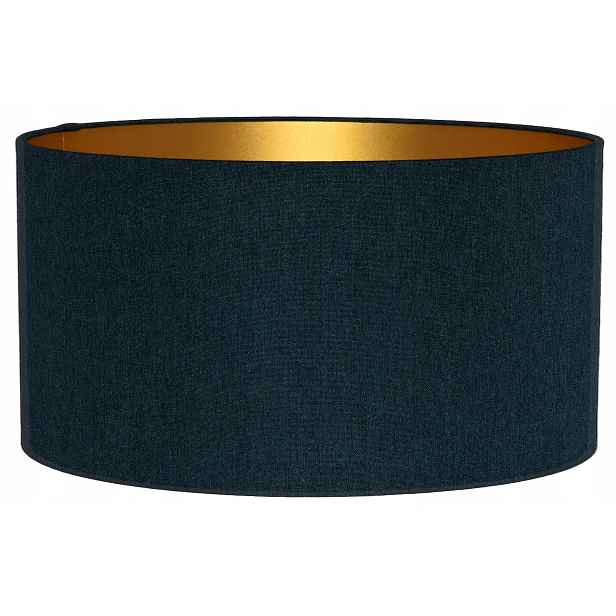 Stínidlo pro závěsnou stojací lampu Válec 45/25 cm E27 Modrá-Tyrkysová Avola