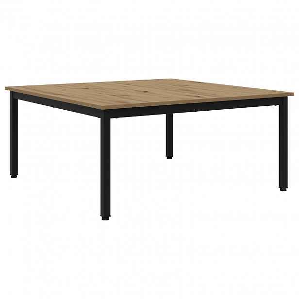 vidaXL Konferenční stolek Dub artisan 100 x 100 x 45 cm