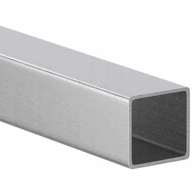 Nerezový Profil Broušený 40 mm x 40 mm x 2 mm Zábradlí Inox 150 cm 1,5 m