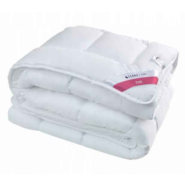 Antialergická přikrývka 200x220 Fun celoroční 100 % mikrovlákno bílá 1550 g