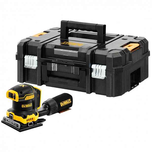 DeWALT - 18V AKU vibrační bruska, bez baterie a nabíječky DCW200NT