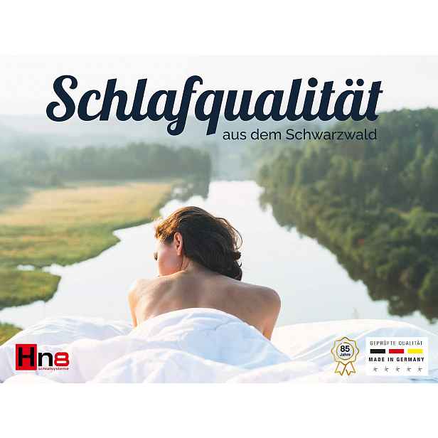 HN8 Schlafsysteme 7zónová podložka na matraci Dynamic Soft Comfort (100 x 200 cm)