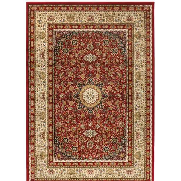 Kusový koberec Kendra 711/DZ2H, 240x340, červená, chodba / předsíň, Oriental Weavers
