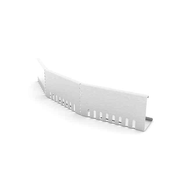Lišta kačírková okrajová oblouková SP PROFIL SPKL O AL hliníková výška 280 mm