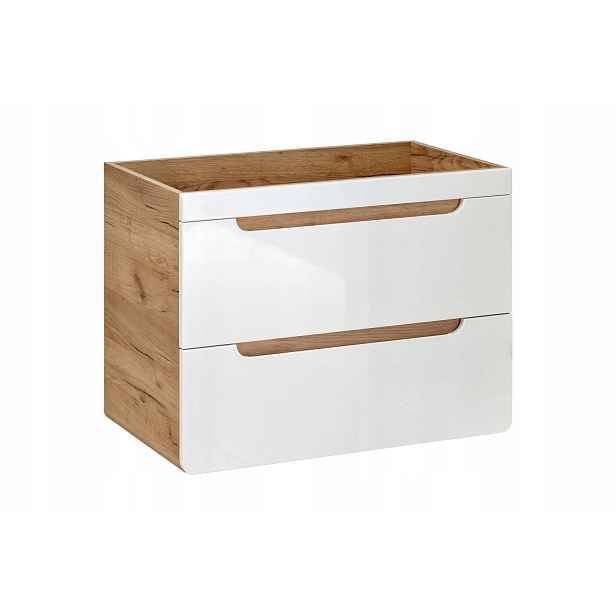 Szafka pod umywalkę 80 cm Aruba White