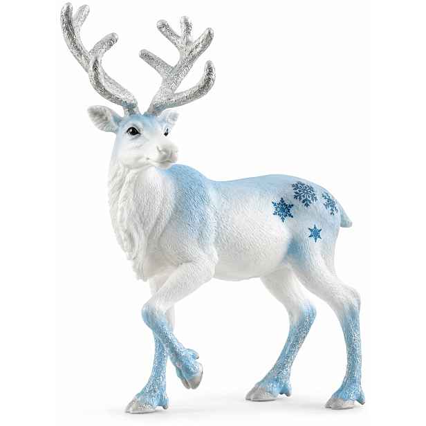 Figurka Sob Vánoční Frosty 13 X 5 X 12 CM Sběratelská Zimní