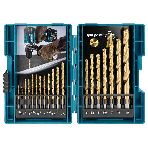 Makita - 19dílná sada vrtáků D-67527