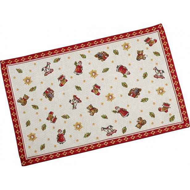 Vánoční prostírání Villeroy & Boch Toy´s Delight gobelínová prostírka toys, 32 x 48 cm
