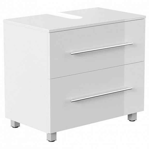 MID.YOU SKŘÍŇKA POD UMYVADLO, vysoce lesklá bílá, vysoce lesklá bílá, 70/63/41,6 cm