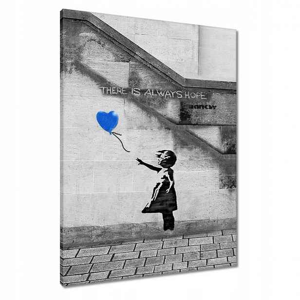 Obrazy 60x80 Banksy Always Hope Mural