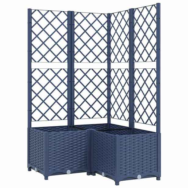 vidaXL Zahrada Modro šedá 80 x 80 x 136 cm