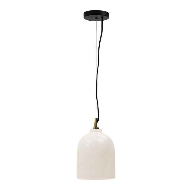 Závěsné svítidlo slonovinové ø 15 cm Shenli – Kave Home