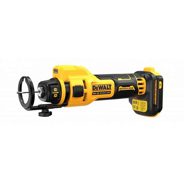 DeWALT - 18V AKU vyřezávačka do sádrokartonu, bez baterie a nabíječky DCE555N