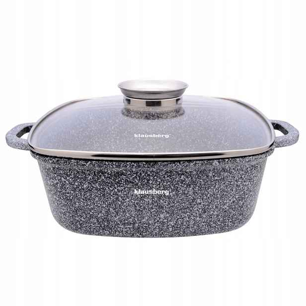 Hrnec s poklicí 28x28 cm, 6,5 l, plyn, indukce, Klausberg