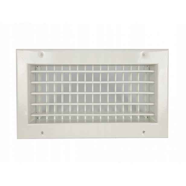 Ventilační mřížka pro přívod vzduchu* Smay 325x225 bílá obdélníková