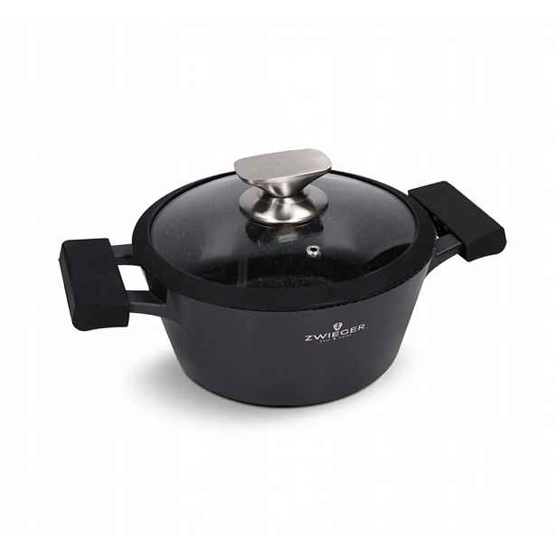 Zwieger Black Stone Hrnec s poklicí 3,5 l 24 cm