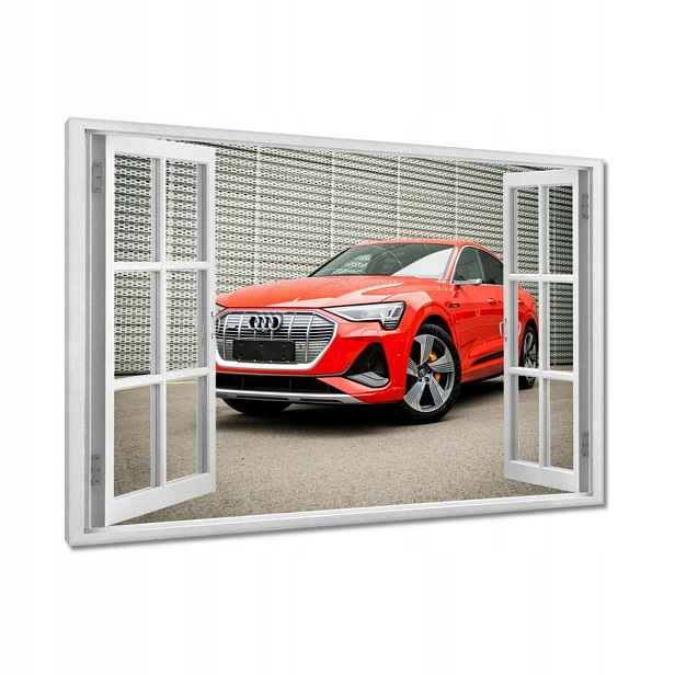 Obrazy 120x80 Červené Audi e-tron