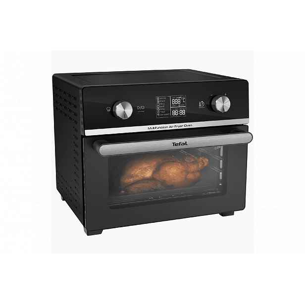 Multifunkční trouba a horkovzdušná fritéza Tefal Easy Fry FW606810 Černá 20 l