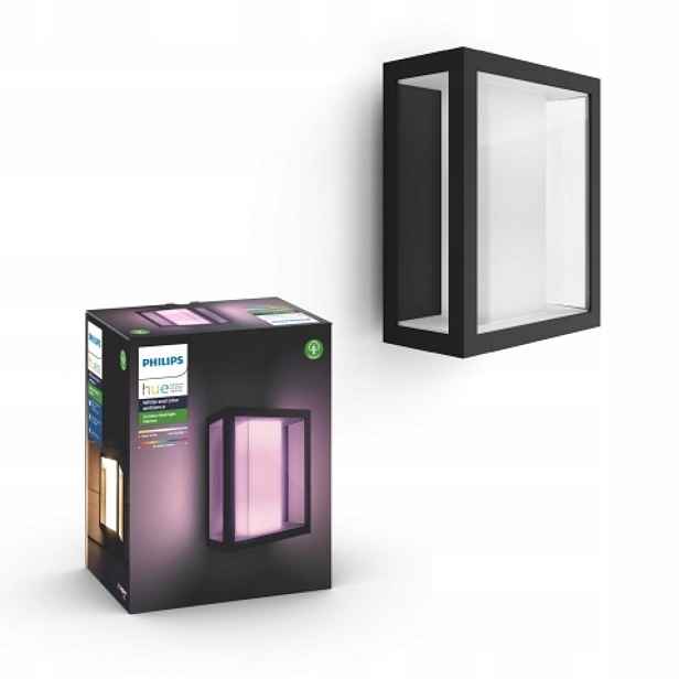 Nástěnné zahradní venkovní Led svítidlo 8W Impress Wall Lantern Philips Hue