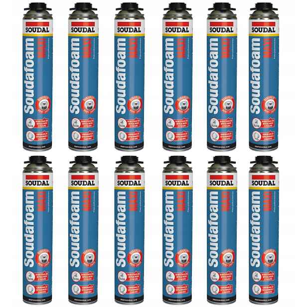 Soudal Pistolová pěna Soudafoam Maxi Gun 870 ml karton 12 Ks