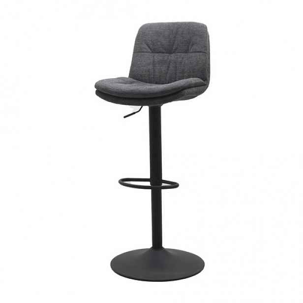 Unique-Furniture Colville barová židle šedá hladká látka 51240000