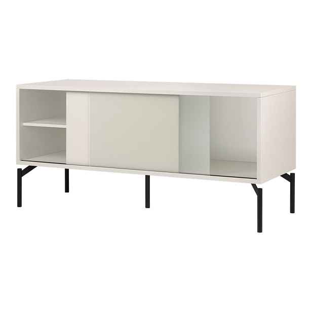 Šedobéžový TV stolek 116x55x42 cm Met Mini – noo.ma