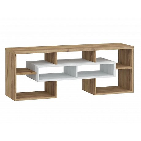 TV stolek RIO 20, craft bílý/craft zlatý